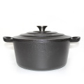 hot sale round stock pots enamel cast iron cookware casserole with lid